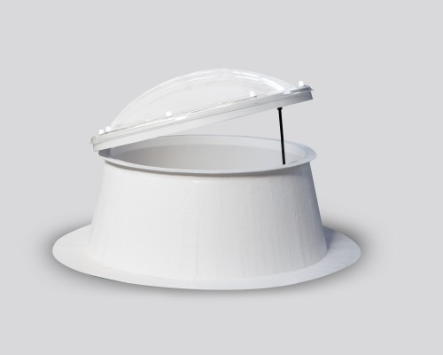 Lichtkuppeln rund
